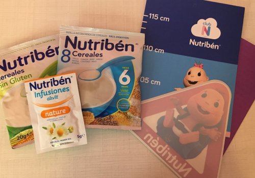 Recibe tu pack de productos Nutribén